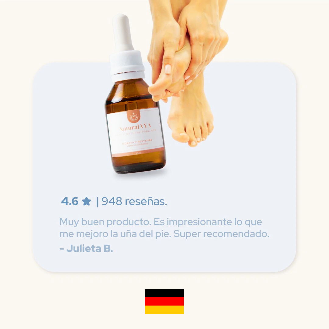 Nuevo Aceite Antihongos para PIES - Resultados Rápidos!