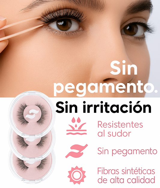 Pestañas UKA Super Adhesivas® SET de Tres