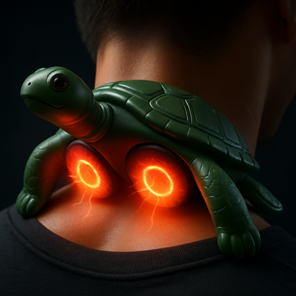 ¡OPORTUNIDAD! Totugit Pro® | Masajeador de Cuello Eléctrico con Calor y Vibración 3D — Alivia el Dolor en Minutos