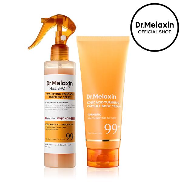 ¡OPORTUNIDAD! Dr.Melaxin® | Rutina Brillo Corporal 2 Pasos · Reduce Manchas Oscuras · Piel Suave y Pareja